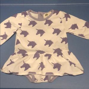 Monica and Andy tutu bodysuit